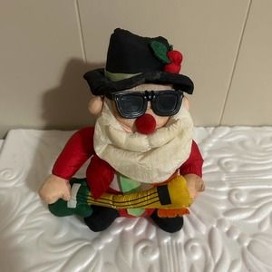 Singing American fun corp  Plush Santa
